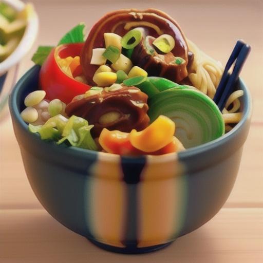 Chipotle Peanut Noodle Bowls