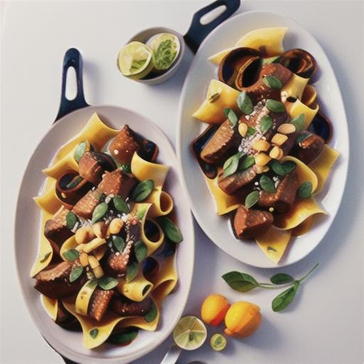 Lamb ragu with pappardelle recipe