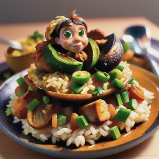 Peruvian Arroz con Pollo (Peruvian Rice and Chicken)