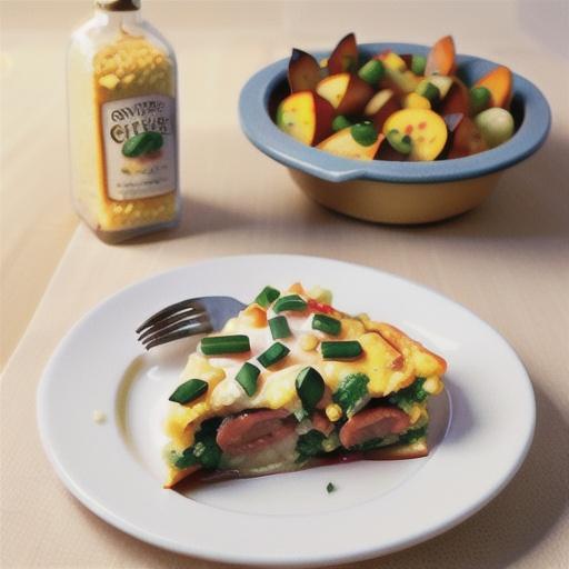 Gluten-Free Canadian Bacon and Potato Frittata