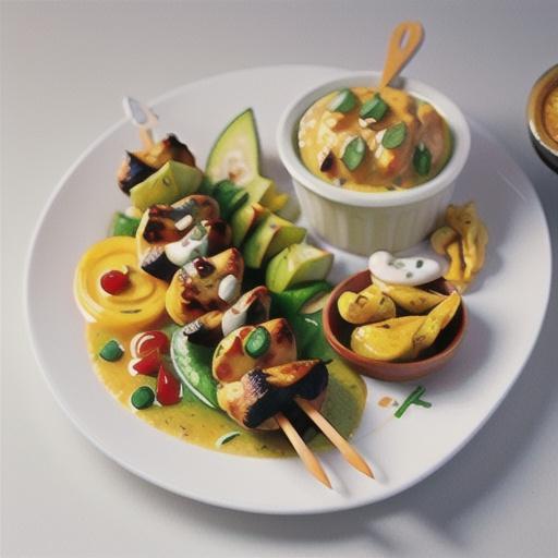 Tandoori chicken with cumin raita