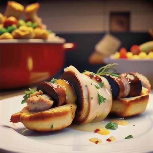 Glazed and Stuffed Pork Tenderloin