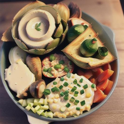 Hot Artichoke and Crab Dip