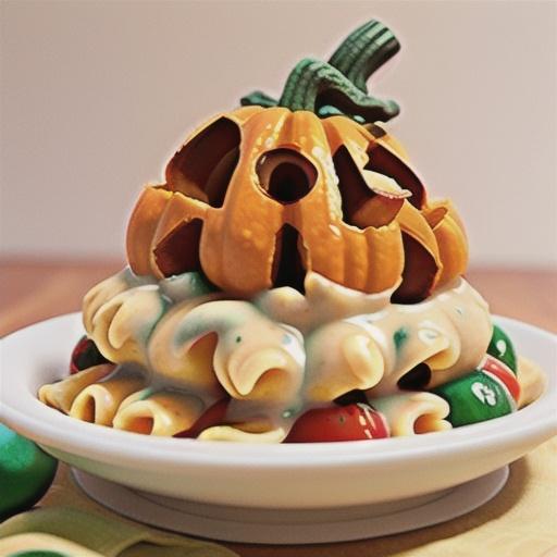 Creamy roast pumpkin pasta