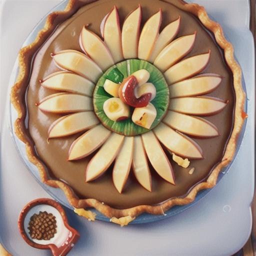 Easy Caramel Apple Tart