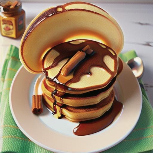 Cinnamon-Honey Pancakes