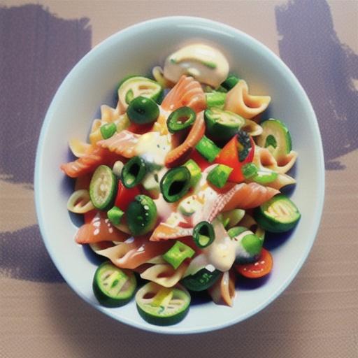 Smoked Salmon Pasta Salad
