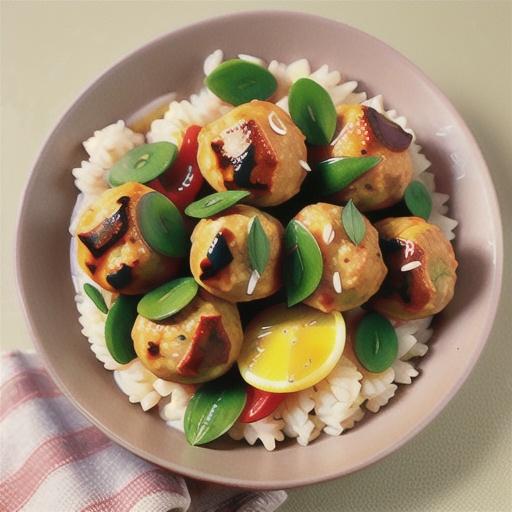 Adobo Chicken Meatballs