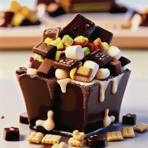 S'mores Muddy Buddies® Brownies