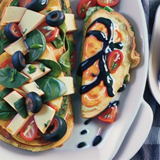 Greek-style omelette