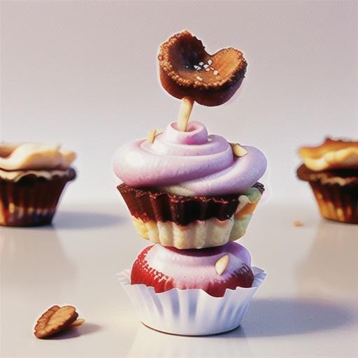 Almond and raspberry meringue tarts