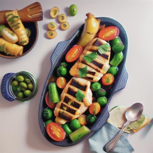 Tuscan-style chicken recipe