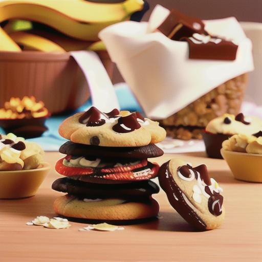 Chocolate Chip Banana Cookies