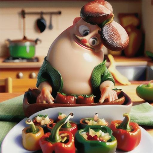 Sausage Popper-Stuffed Peppers