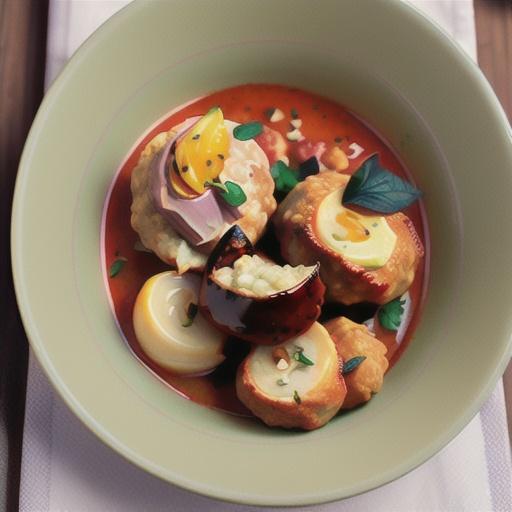 Pork meatballs in tomato paprika sauce