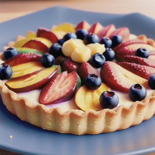Summer Fruit Tart from Almond Breeze®