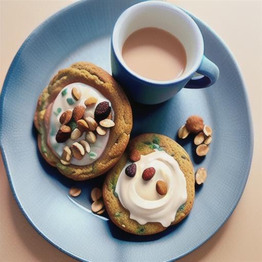 Oat and Tahini Breakfast Cookies