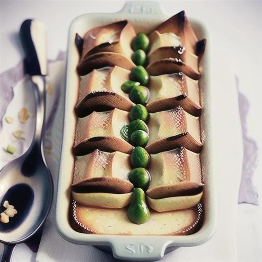 Vanilla cinnamon bread and butter pudding