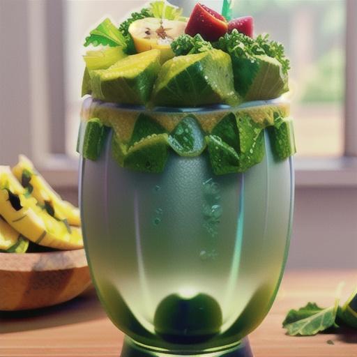 Tropical Smoothie with Kale