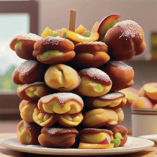 Fresh Peach Fritters