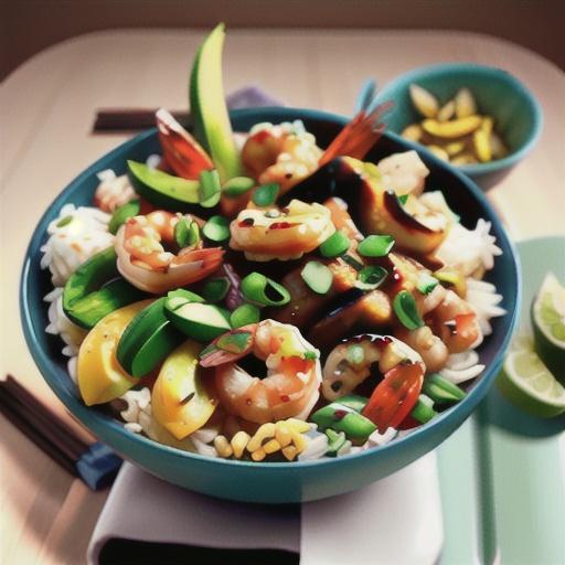 Shrimp Rice Bowl