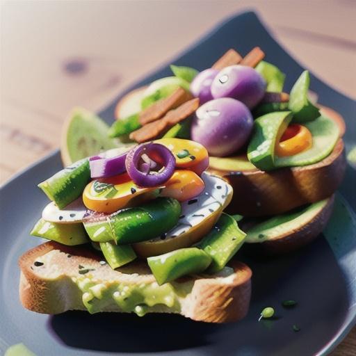 Guacamole Toast