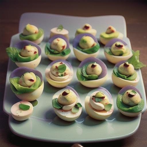 No Mayo Deviled Eggs