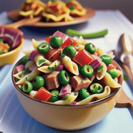 Sweet and Sour Pasta Salad