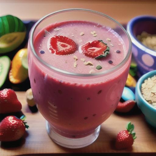 Tasty Strawberry Smoothie