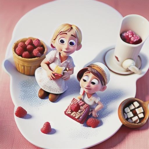 Raspberry and white chocolate blondies