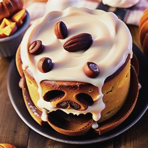 Slow-Cooker Pumpkin Cake with Cream Cheese Frosting