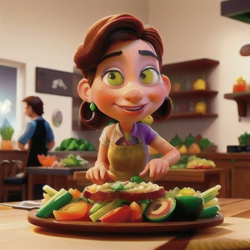 Marinated Vegetables and Turkey Platter