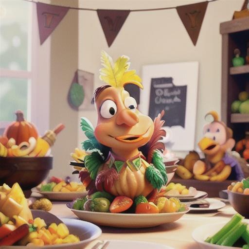 Fruity Feather Turkey