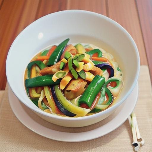 Quick singapore noodles