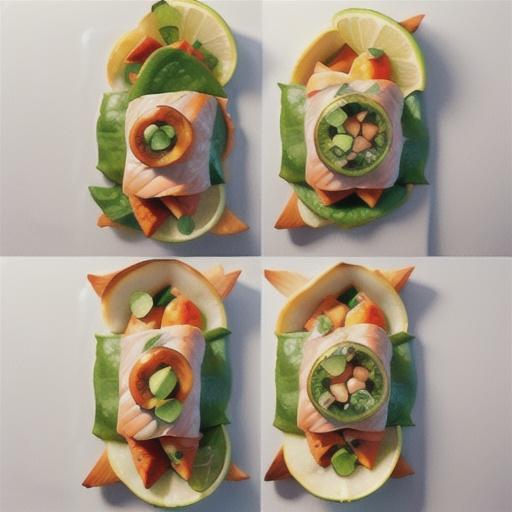 Coconut and lime salmon parcels recipe