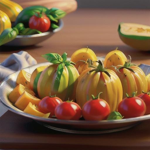 Ashley and Whitney's Yellow Squash and Tomato Packet