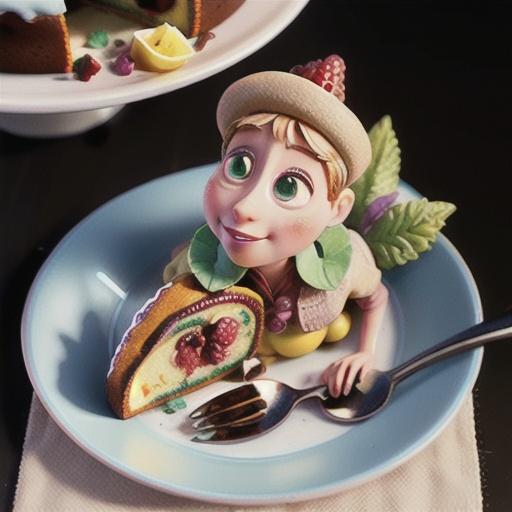 Honey-Raspberry Tea Cake