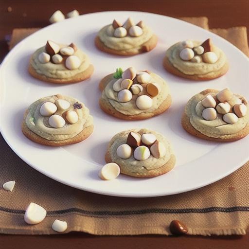 White Chocolate Macadamia Nut Cookies I