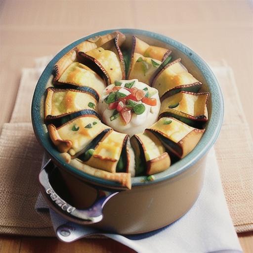 Shepherd’s pot pies with crispy bacon