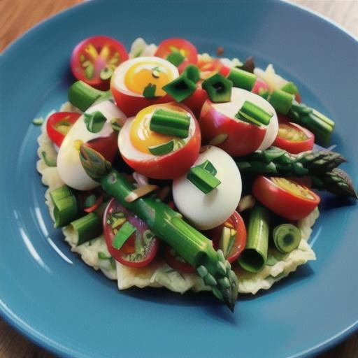 Tasty Low-Carb Egg and Vegetable Saute
