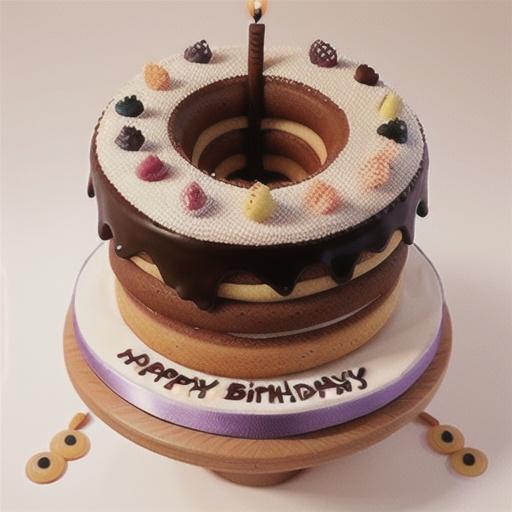 Donut cake