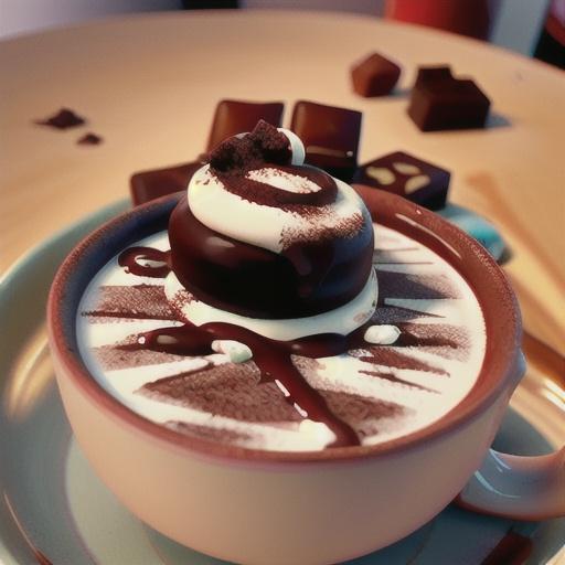 Blushing Hot Chocolate