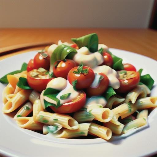 Laurie's Cheesy Tomato Pasta