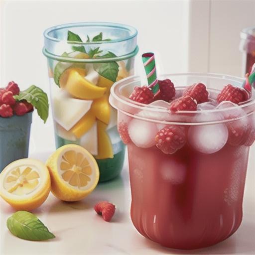 Sparkling Raspberry Lemonade (Crowd Size)