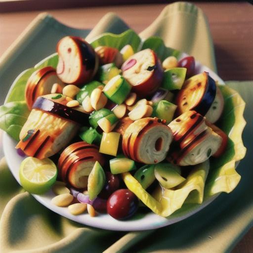Curry Chicken Salad with Grapes