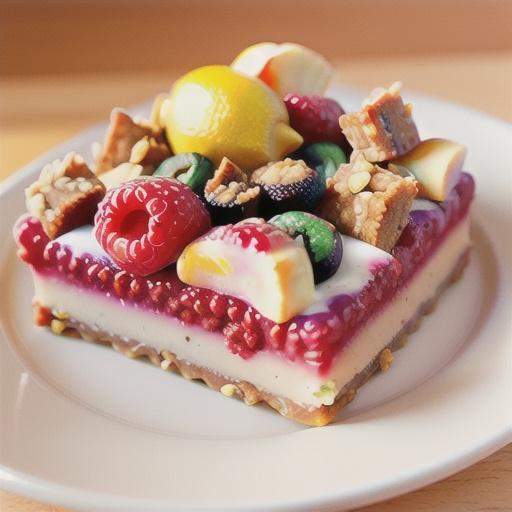 Lemon-Raspberry Oatmeal Crumb Bars