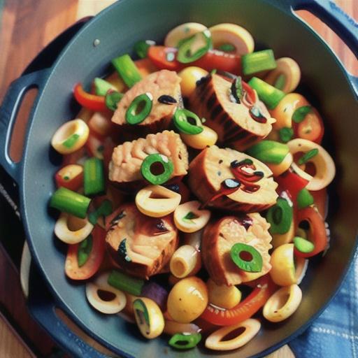 Mom's Ground Turkey and Peppers