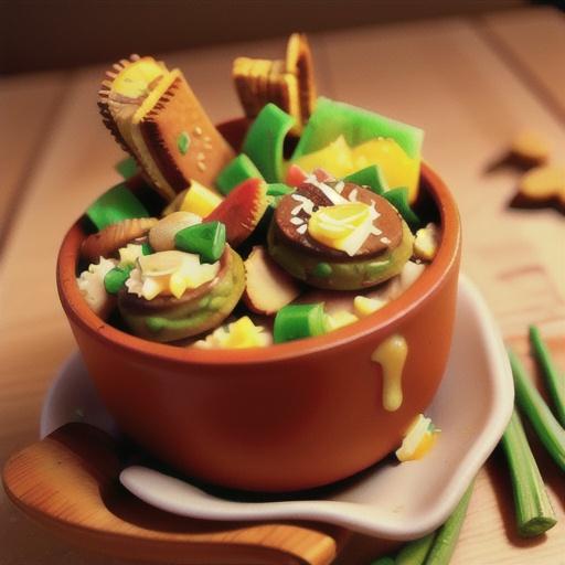 Yam and Turnip Stew with Mini-Biscuits