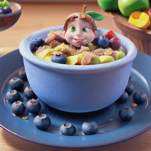 Blueberry Apple Crisp