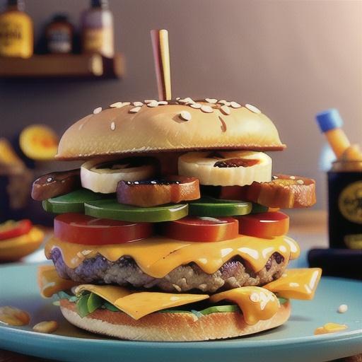 The Elvis Peanut Butter Banana Burger